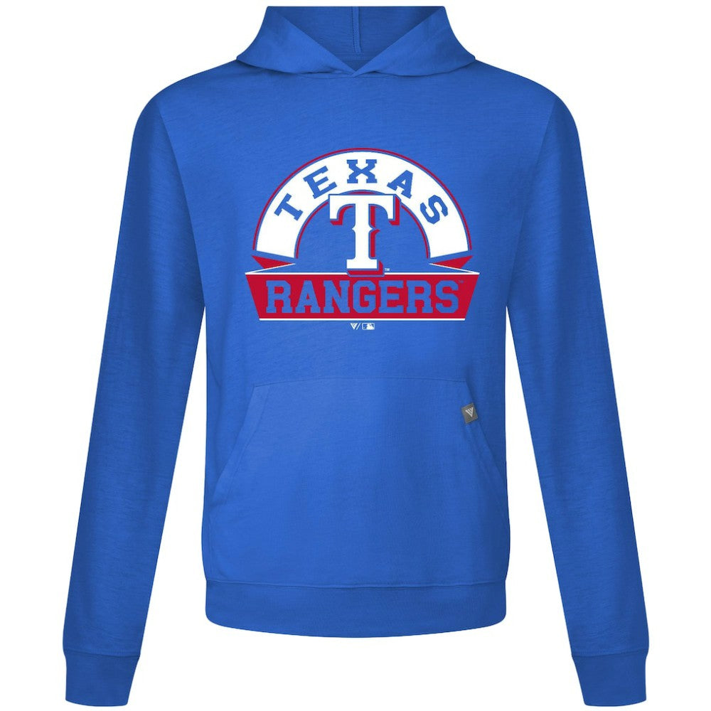 Texas Rangers Levelwear Relay Banner Arch Pullover Hoodie - MLB Hoodies