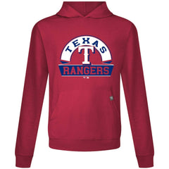 Texas Rangers Levelwear Relay Banner Arch Pullover Hoodie - MLB Hoodies