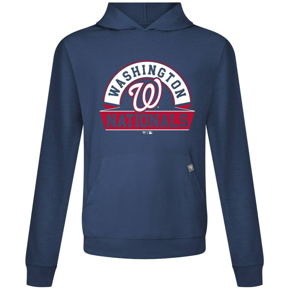 Washington Nationals Levelwear Relay Banner Arch Pullover Hoodie - MLB Hoodies