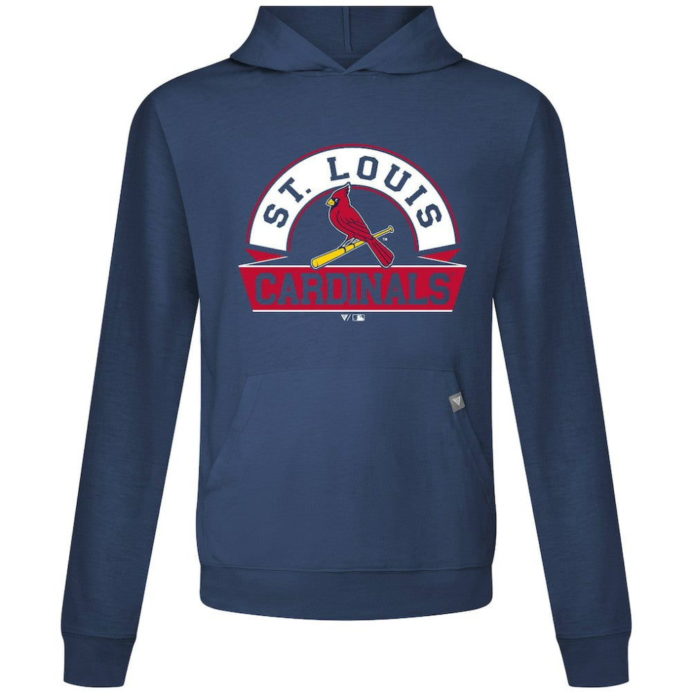 St. Louis Cardinals Levelwear Relay Banner Arch Pullover Hoodie - MLB Hoodies