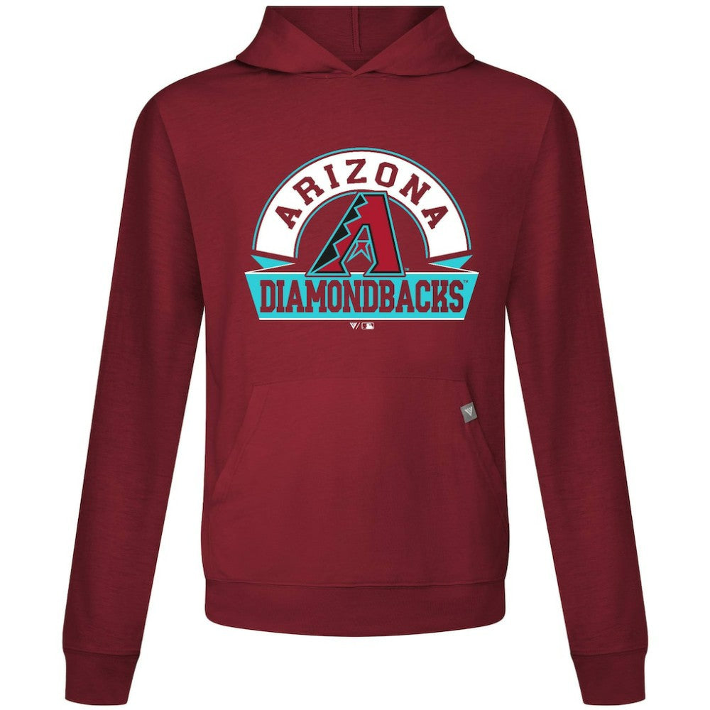 Arizona Diamondbacks Levelwear Relay Banner Arch Pullover Hoodie - MLB Hoodies