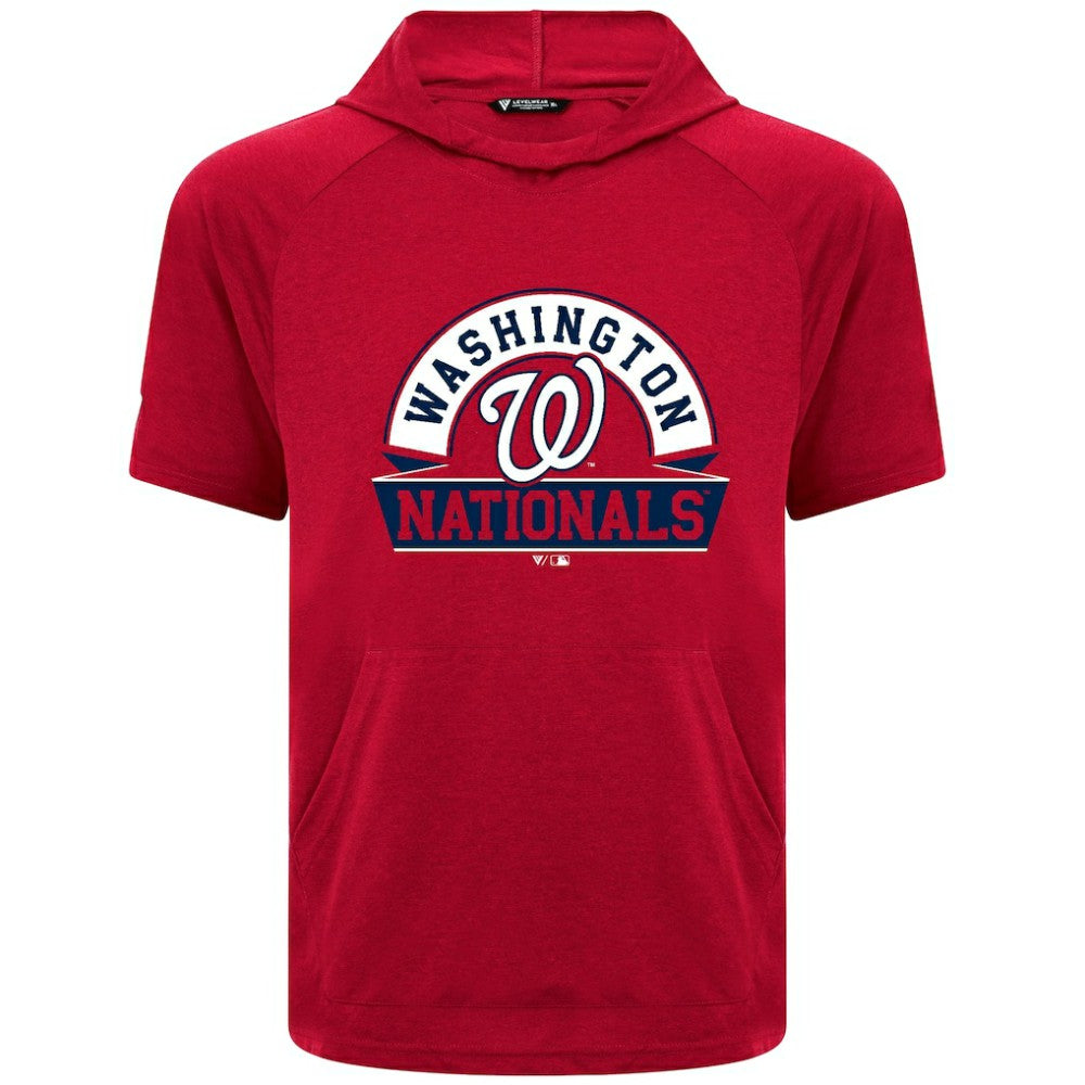 Washington Nationals Levelwear Phase Banner Arch Hoodie T-Shirt - MLB Hoodies