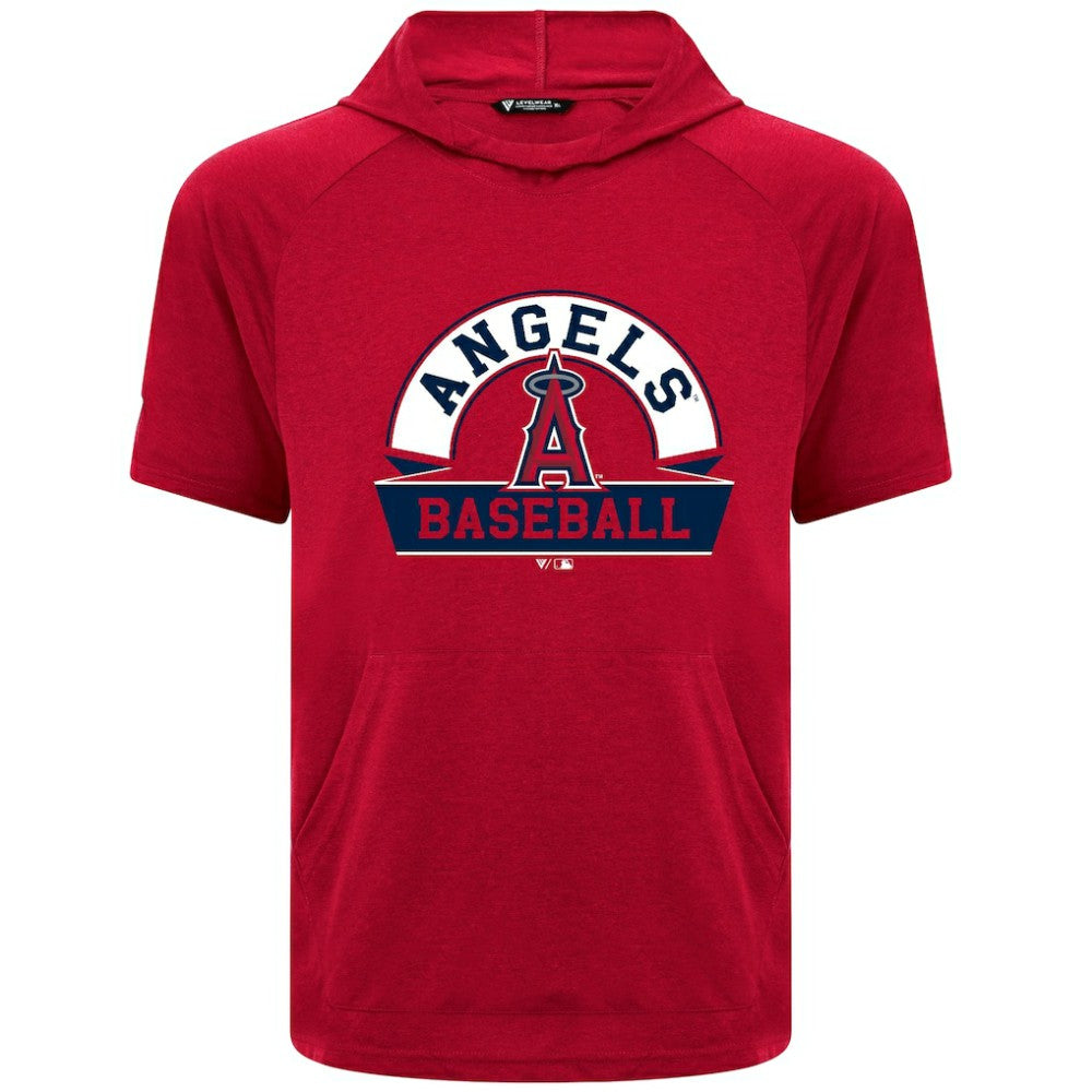 Los Angeles Angels Levelwear Phase Banner Arch Hoodie T-Shirt - MLB Hoodies