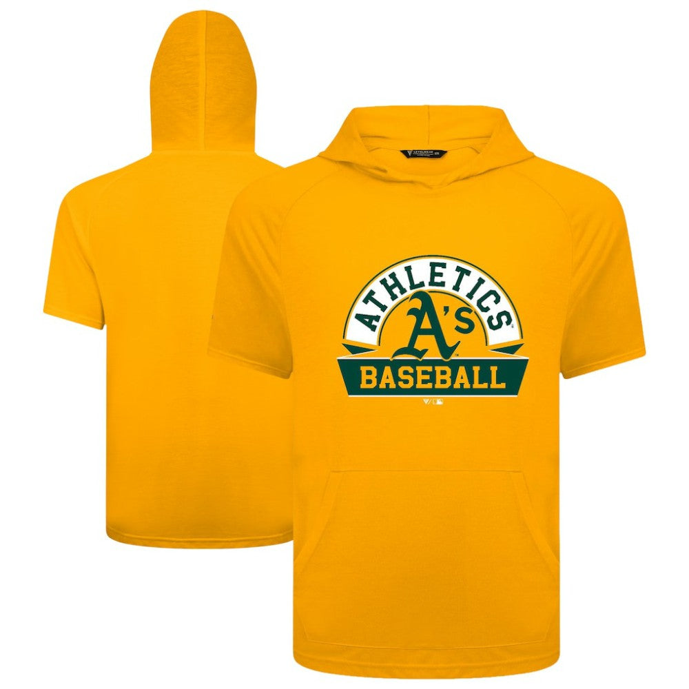 Athletics Levelwear Phase Banner Arch Hoodie T-Shirt - MLB Hoodies