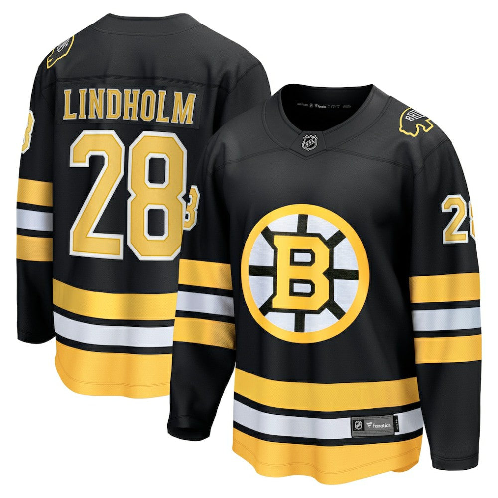 Elias Lindholm Boston Bruins Fanatics Home Breakaway Player Jersey -  NHL Jerseys
