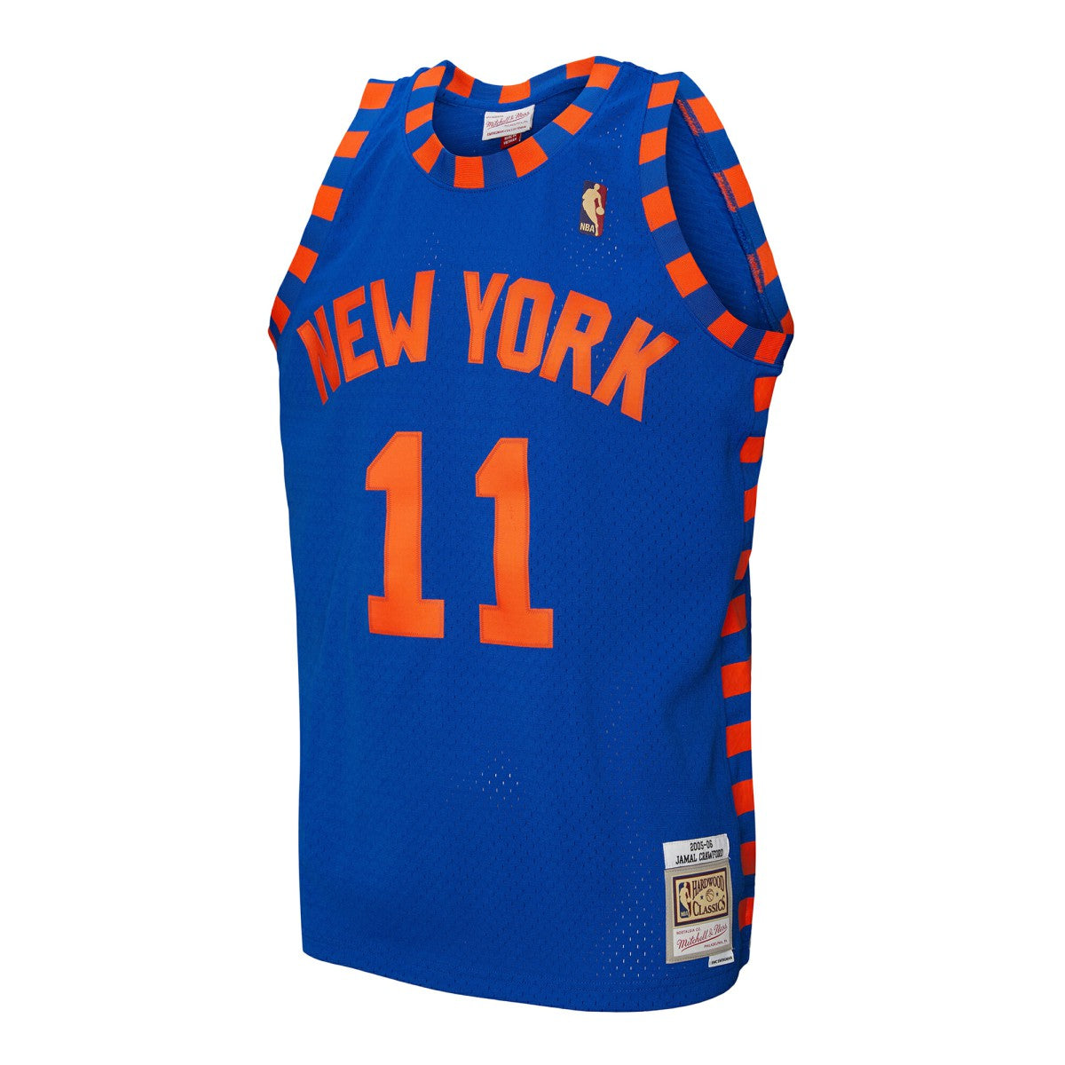 Blue Jamal Crawford New York Knicks 2005/06 Hardwood Classics Swingman Jersey | NBA