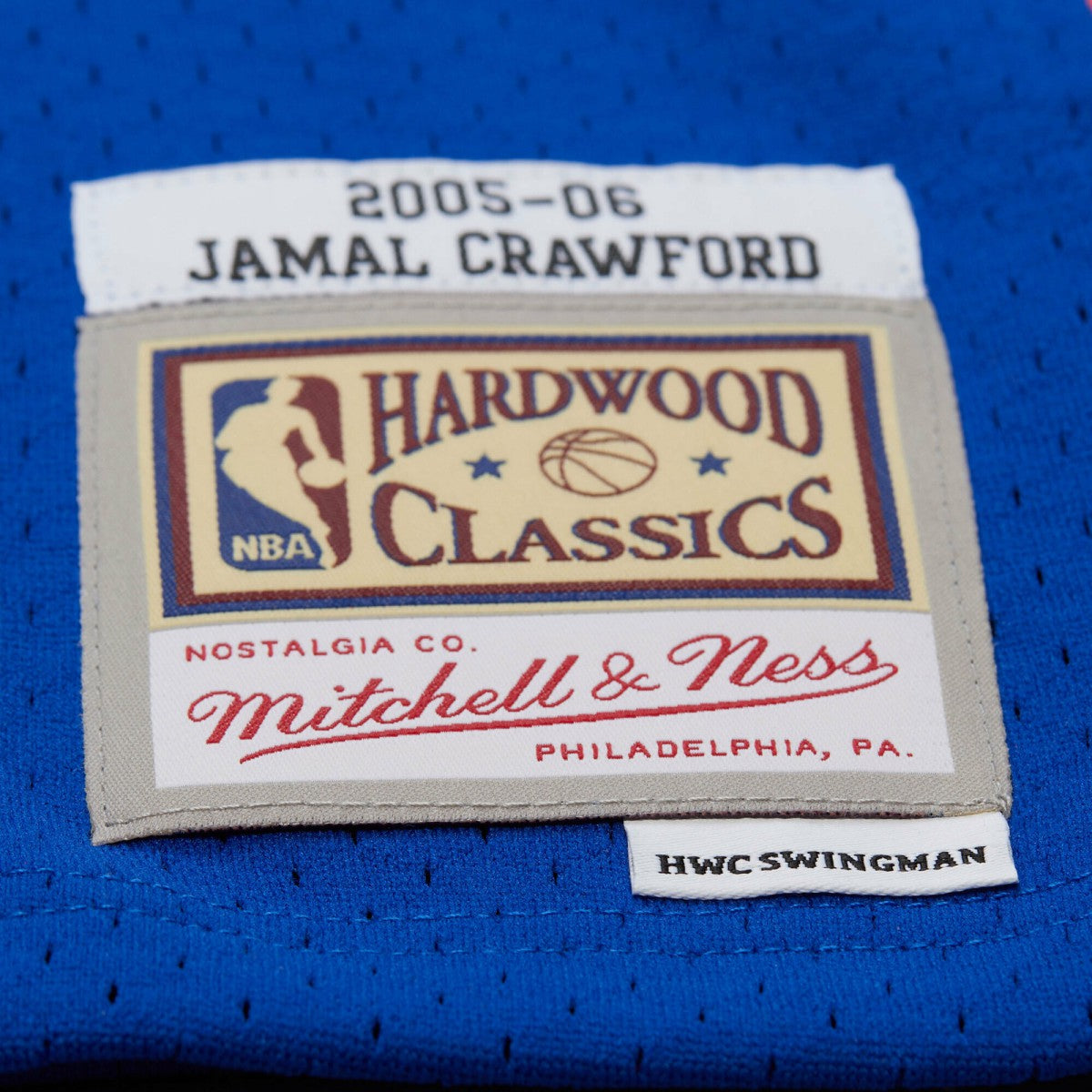 Blue Jamal Crawford New York Knicks 2005/06 Hardwood Classics Swingman Jersey | NBA