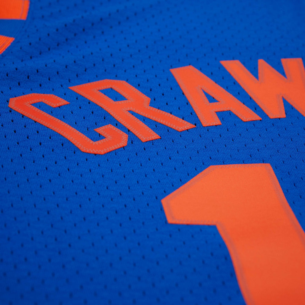 Blue Jamal Crawford New York Knicks 2005/06 Hardwood Classics Swingman Jersey | NBA