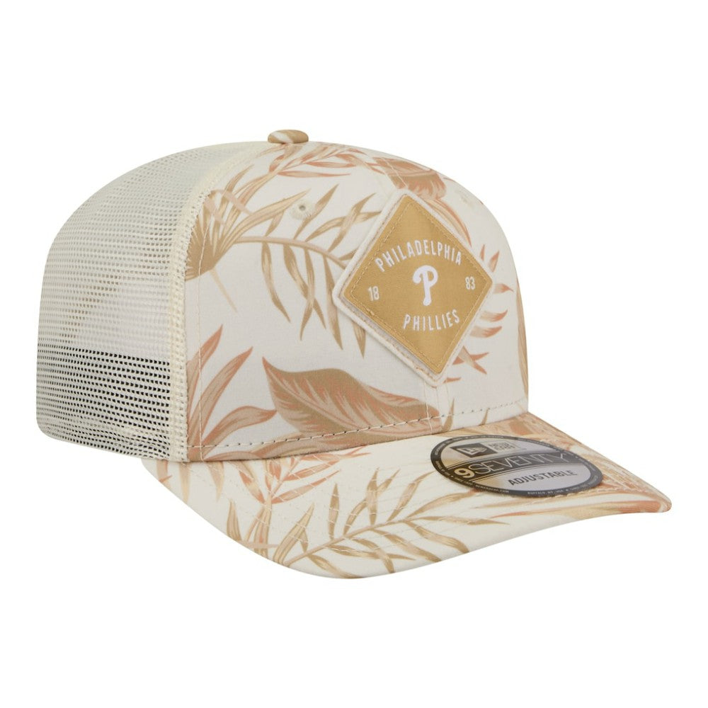 Philadelphia Phillies New Era Tonal Palm 9SEVENTY Adjustable Trucker Hat - MLB Hats