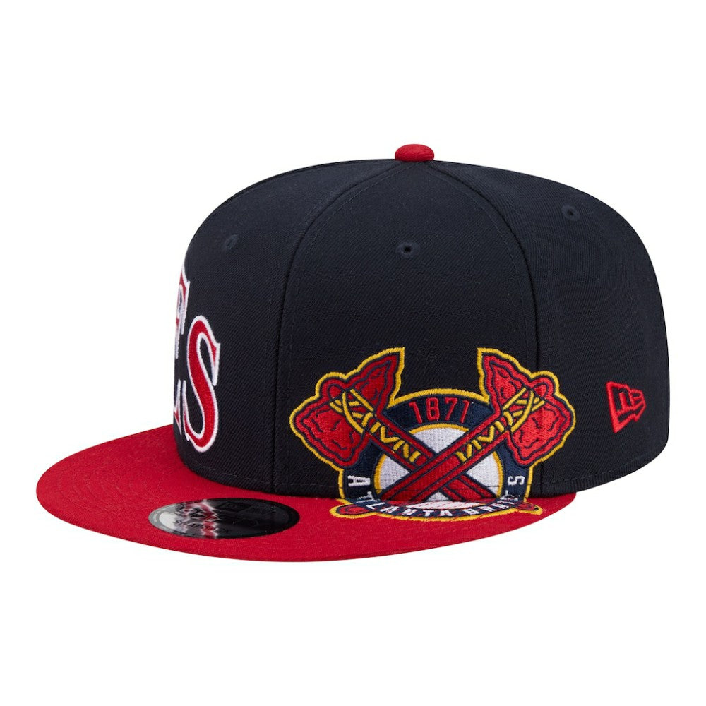 Atlanta Braves New Era Stretched Two-Tone 9FIFTY Adjustable Hat - MLB Hats