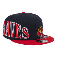 Atlanta Braves New Era Stretched Two-Tone 9FIFTY Adjustable Hat - MLB Hats