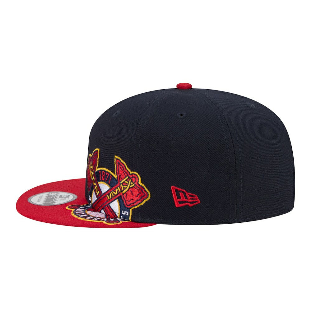 Atlanta Braves New Era Stretched Two-Tone 9FIFTY Adjustable Hat - MLB Hats