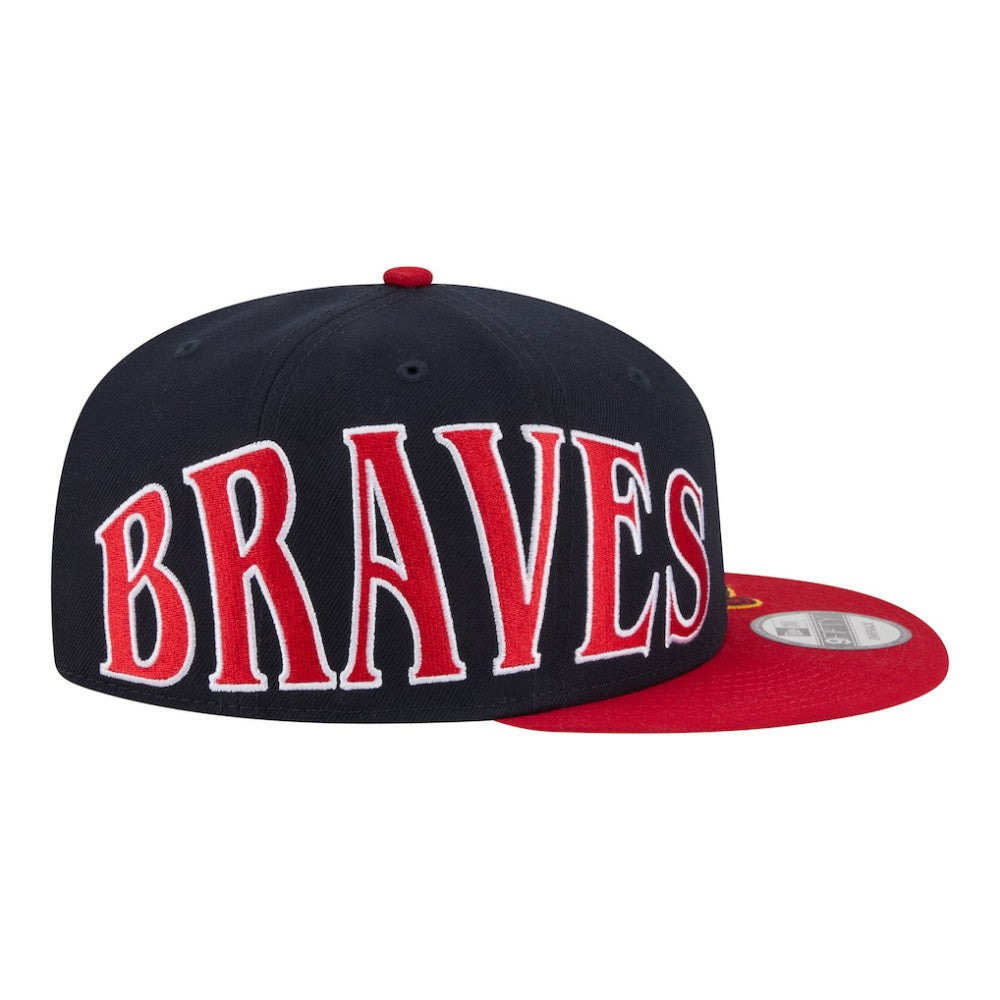 Atlanta Braves New Era Stretched Two-Tone 9FIFTY Adjustable Hat - MLB Hats