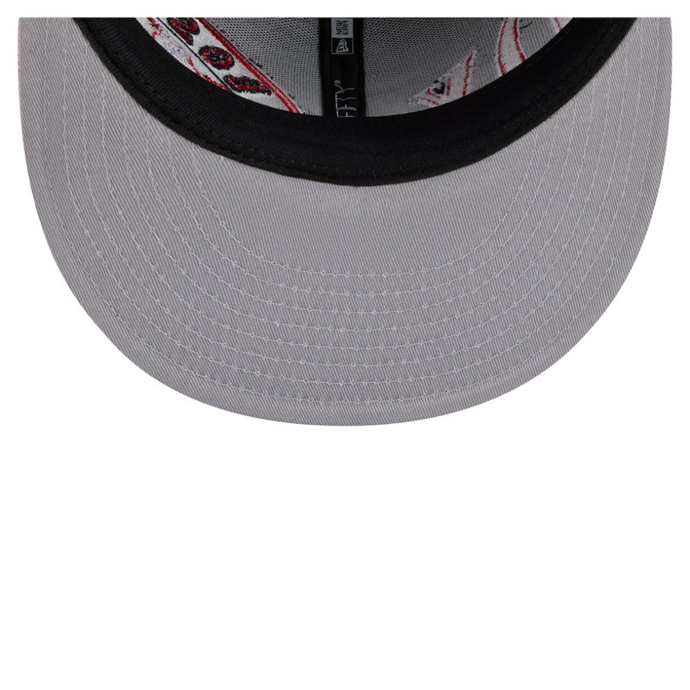 Boston Red Sox New Era Stretched Two-Tone 9FIFTY Adjustable Hat - MLB Hats