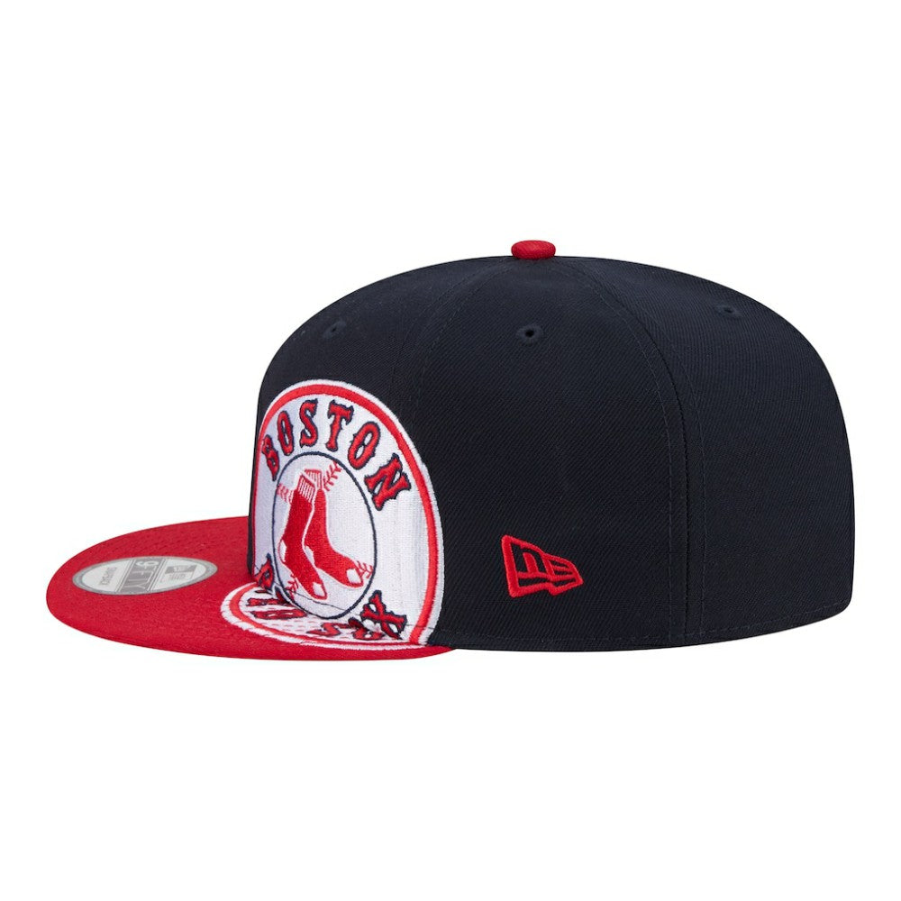 Boston Red Sox New Era Stretched Two-Tone 9FIFTY Adjustable Hat - MLB Hats