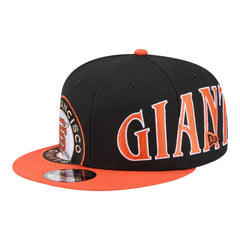 San Francisco Giants New Era Stretched Two-Tone 9FIFTY Adjustable Hat - MLB Hats
