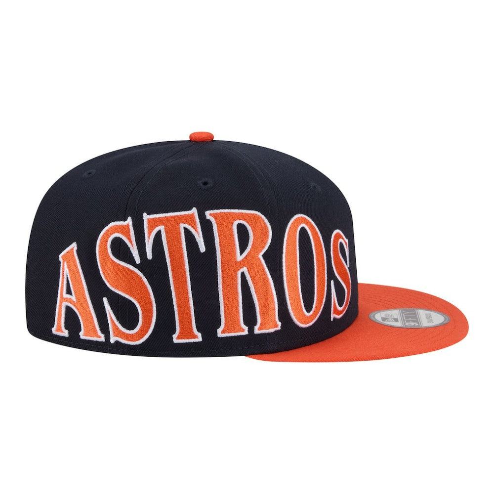Houston Astros New Era Stretched Two-Tone 9FIFTY Adjustable Hat - MLB Hats