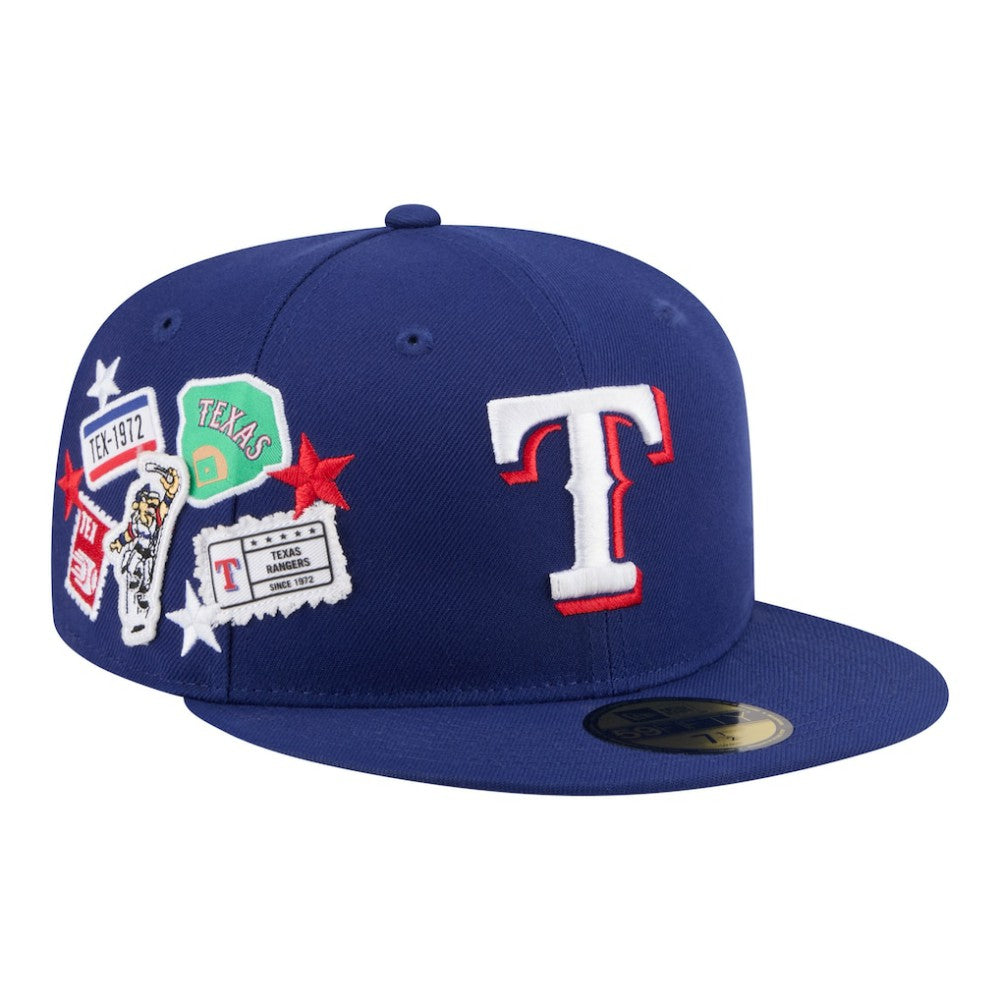 Texas Rangers New Era City Patch 59FIFTY Fitted Hat - MLB Hats