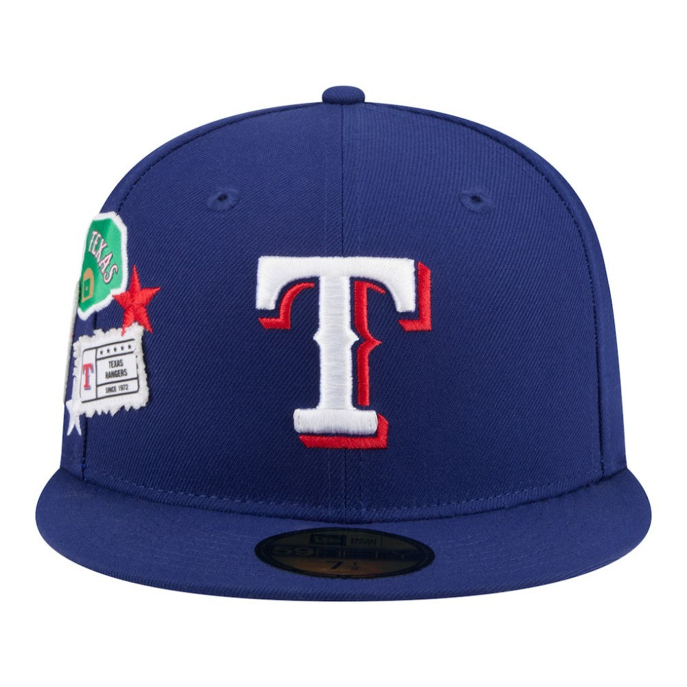 Texas Rangers New Era City Patch 59FIFTY Fitted Hat - MLB Hats
