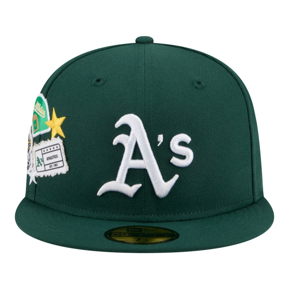 Athletics New Era City Patch 59FIFTY Fitted Hat - MLB Hats