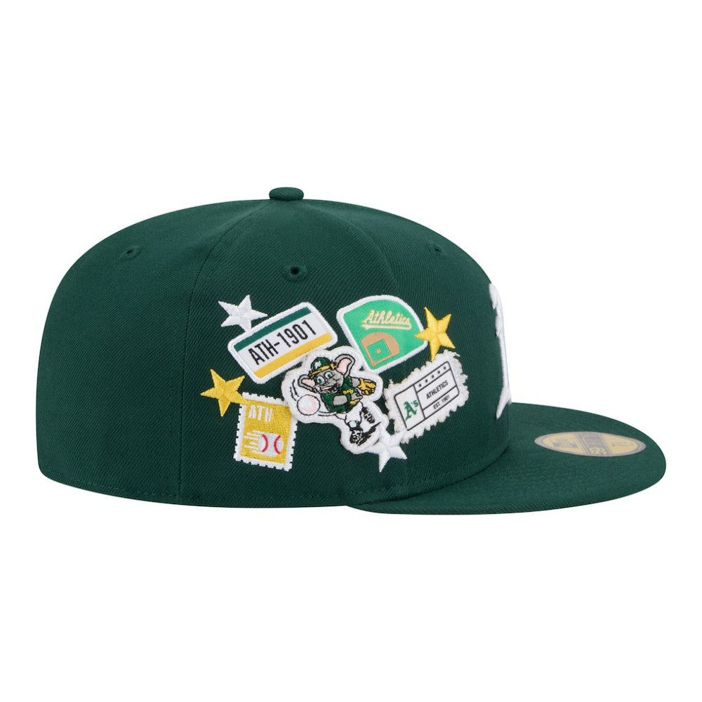 Athletics New Era City Patch 59FIFTY Fitted Hat - MLB Hats
