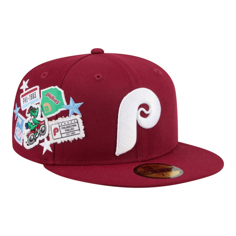 Philadelphia Phillies New Era City Patch 59FIFTY Fitted Hat - MLB Hats