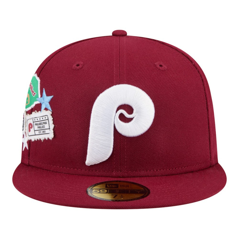 Philadelphia Phillies New Era City Patch 59FIFTY Fitted Hat - MLB Hats
