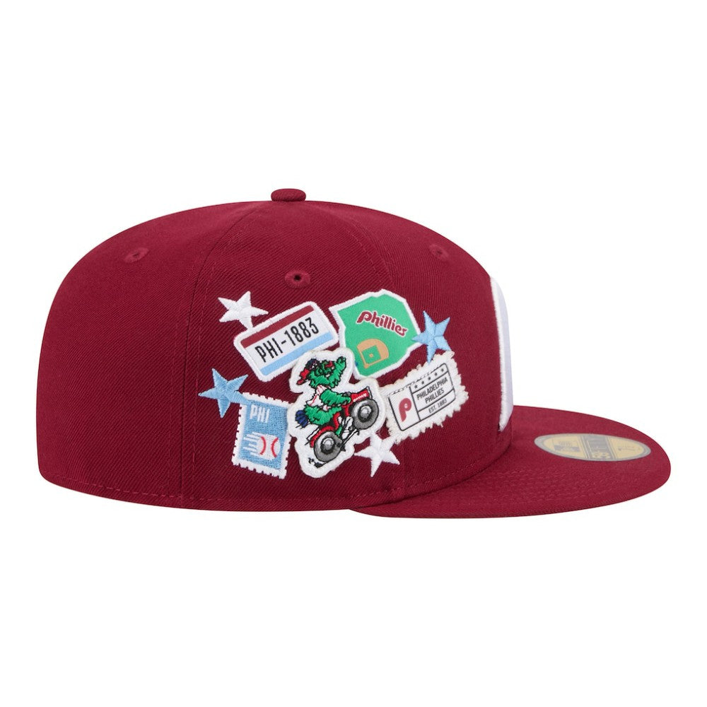 Philadelphia Phillies New Era City Patch 59FIFTY Fitted Hat - MLB Hats