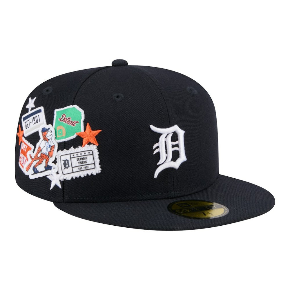 Detroit Tigers New Era City Patch 59FIFTY Fitted Hat - MLB Hats