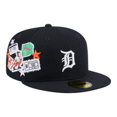 Detroit Tigers New Era City Patch 59FIFTY Fitted Hat - MLB Hats
