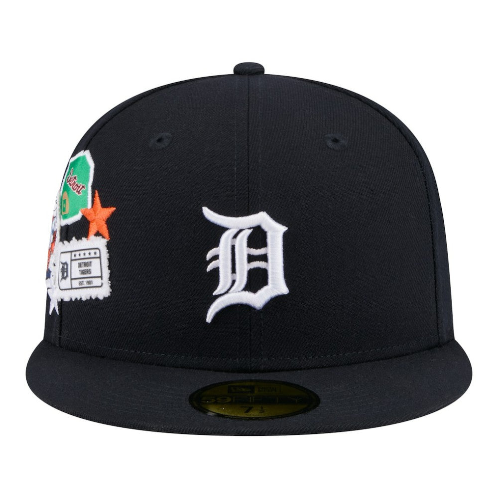 Detroit Tigers New Era City Patch 59FIFTY Fitted Hat - MLB Hats