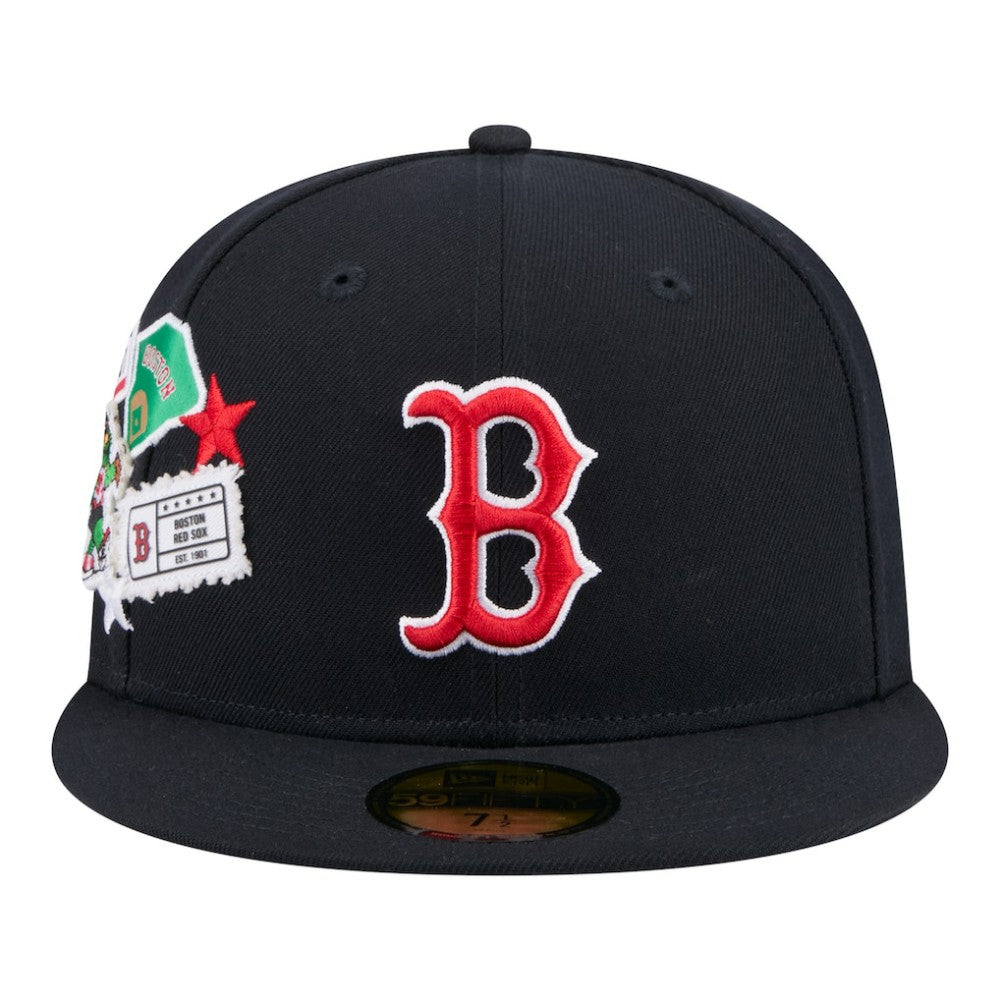 Boston Red Sox New Era City Patch 59FIFTY Fitted Hat - MLB Hats