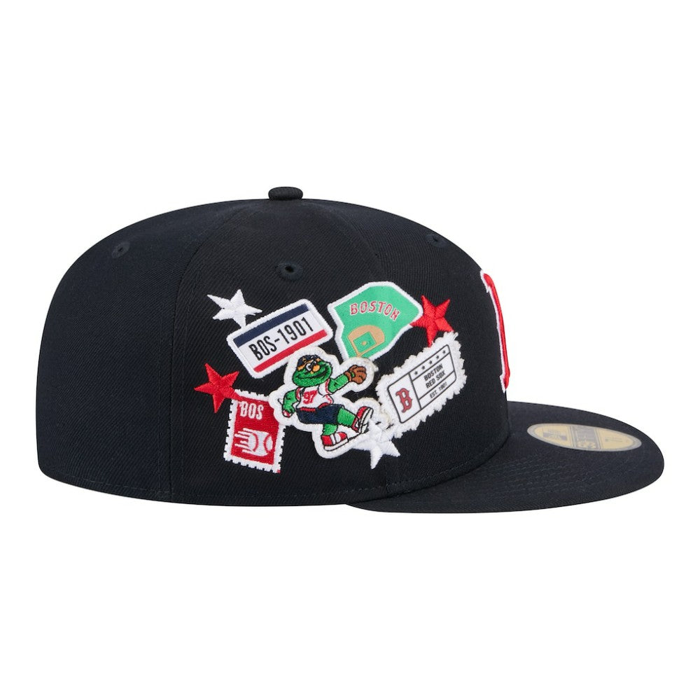 Boston Red Sox New Era City Patch 59FIFTY Fitted Hat - MLB Hats