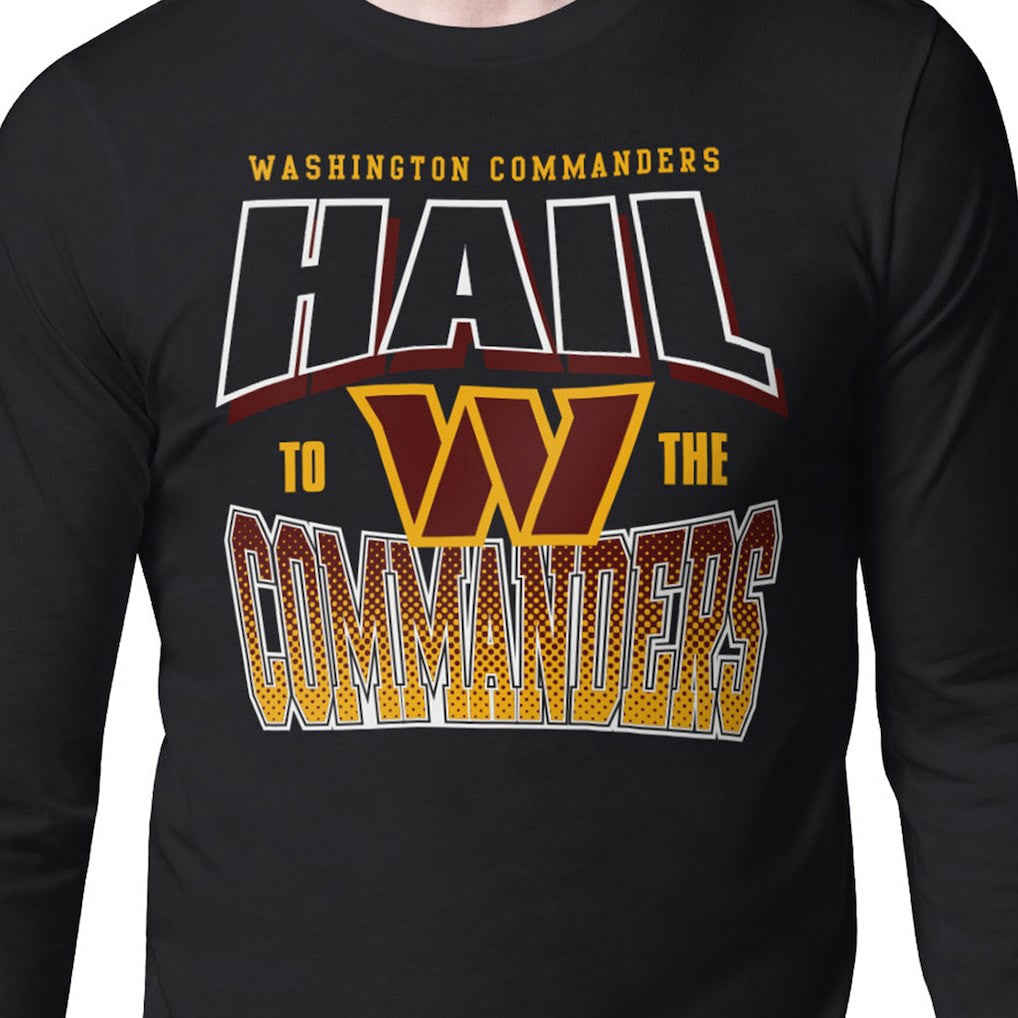 Washington Commanders Starter Comic Style Slogan Long Sleeve T-Shirt | NFL Sale