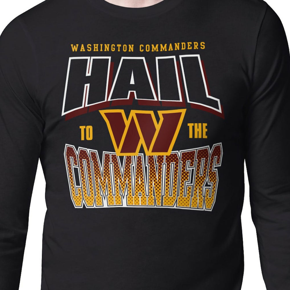 Washington Commanders Starter Comic Style Slogan Long Sleeve T-Shirt | NFL Sale