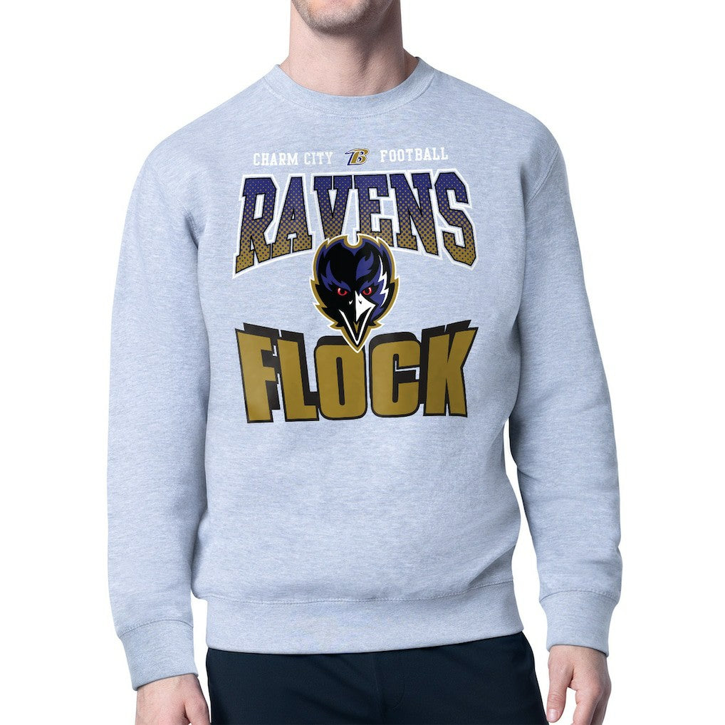 Baltimore Ravens Starter Comic Style Sweatshirt | NFL On sale