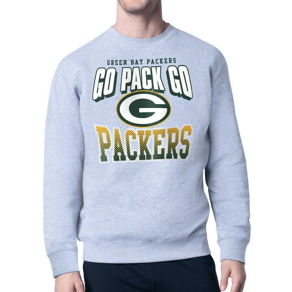 Green Bay Packers Starter Comic Style Sweatshirt | NFL Online