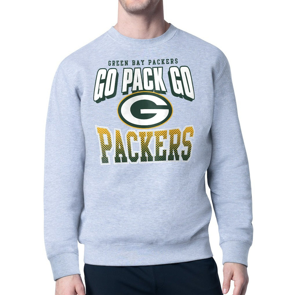 Green Bay Packers Starter Comic Style Sweatshirt | NFL Online