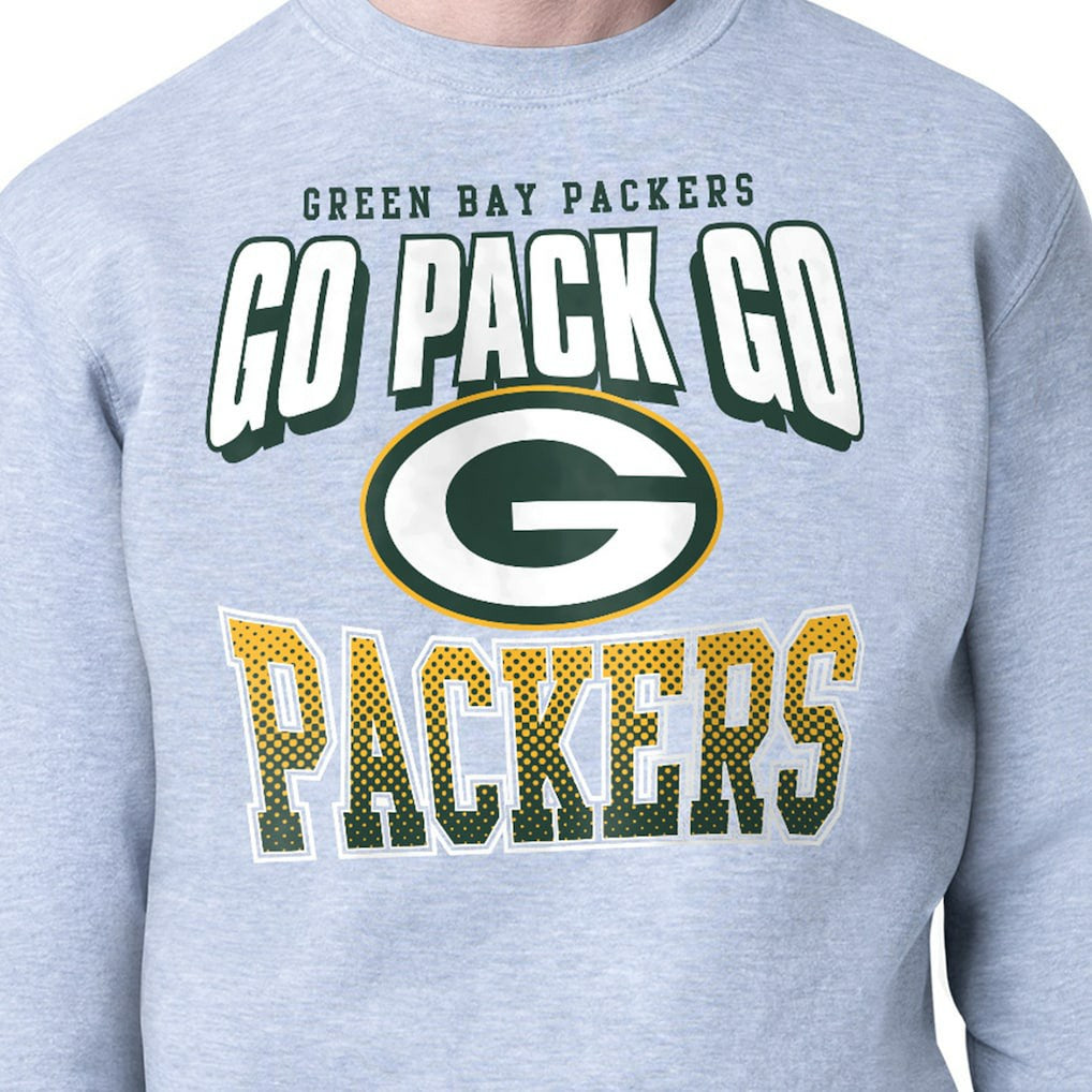 Green Bay Packers Starter Comic Style Sweatshirt | NFL Online