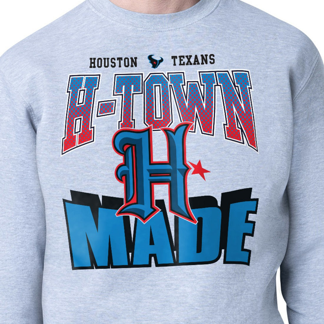 Houston Texans Starter Comic Style Sweatshirt | NFL On sale