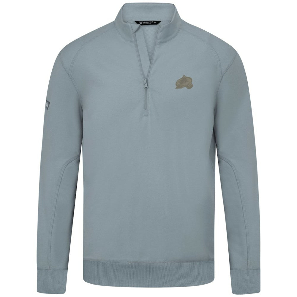 Colorado Avalanche Levelwear Copper Upright Quarter-Zip Pullover -  NHL Pullover