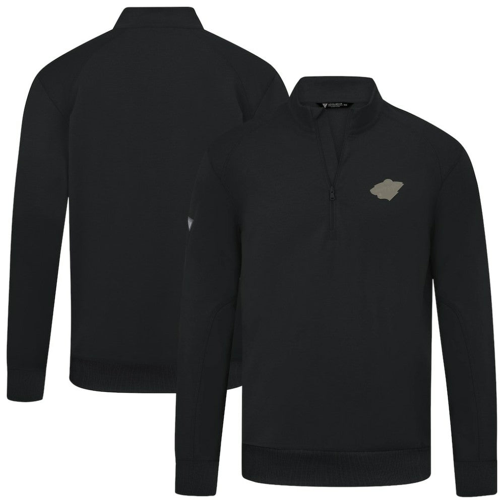 Minnesota Wild Levelwear Copper Upright Quarter-Zip Pullover -  NHL Pullover