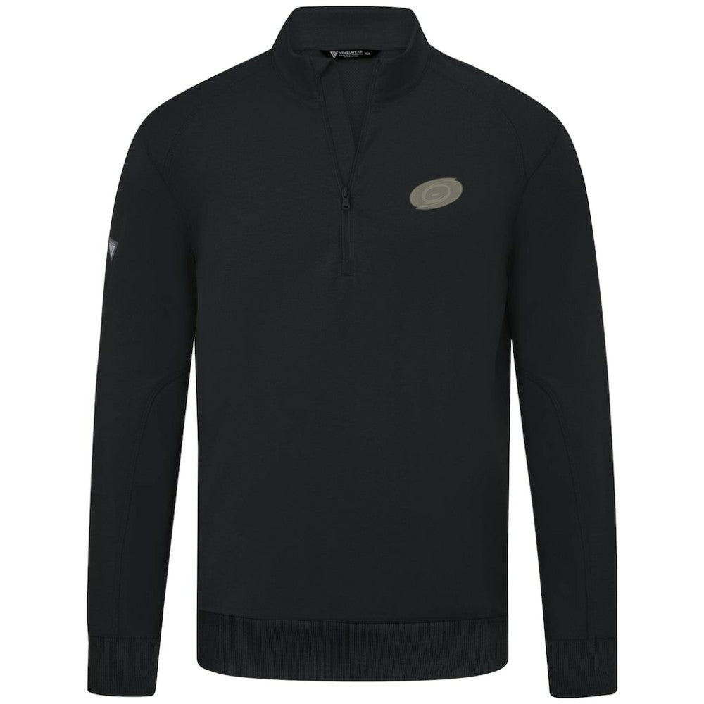 Carolina Hurricanes Levelwear Copper Upright Quarter-Zip Pullover -  NHL Pullover