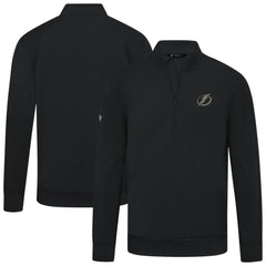 Tampa Bay Lightning Levelwear Copper Upright Quarter-Zip Pullover -  NHL Pullover