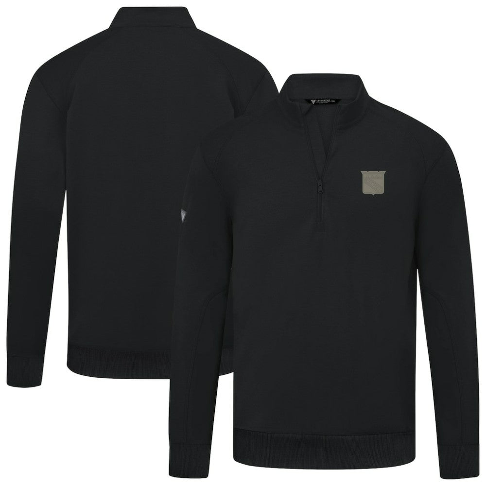 New York Rangers Levelwear Copper Upright Quarter-Zip Pullover -  NHL Pullover