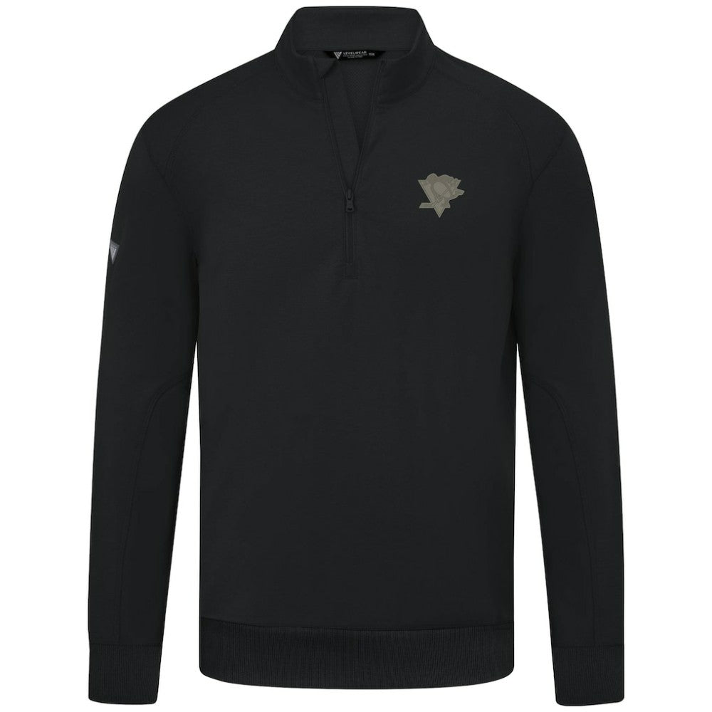 Pittsburgh Penguins Levelwear Copper Upright Quarter-Zip Pullover -  NHL Pullover