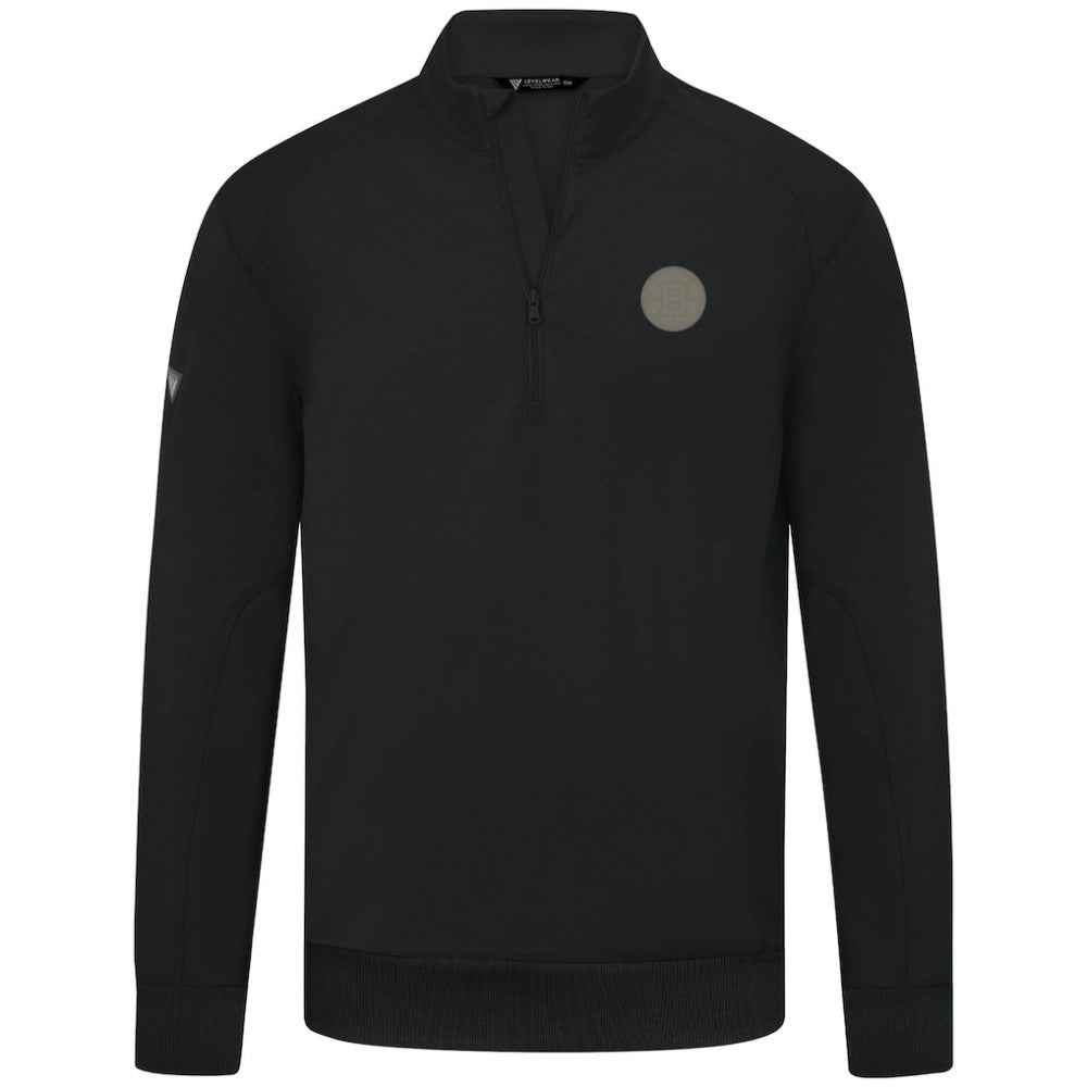 Boston Bruins Levelwear Copper Upright Quarter-Zip Pullover -  NHL Pullover