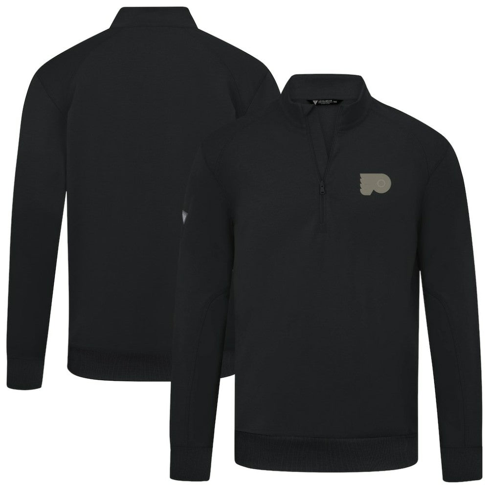 Philadelphia Flyers Levelwear Copper Upright Quarter-Zip Pullover -  NHL Pullover