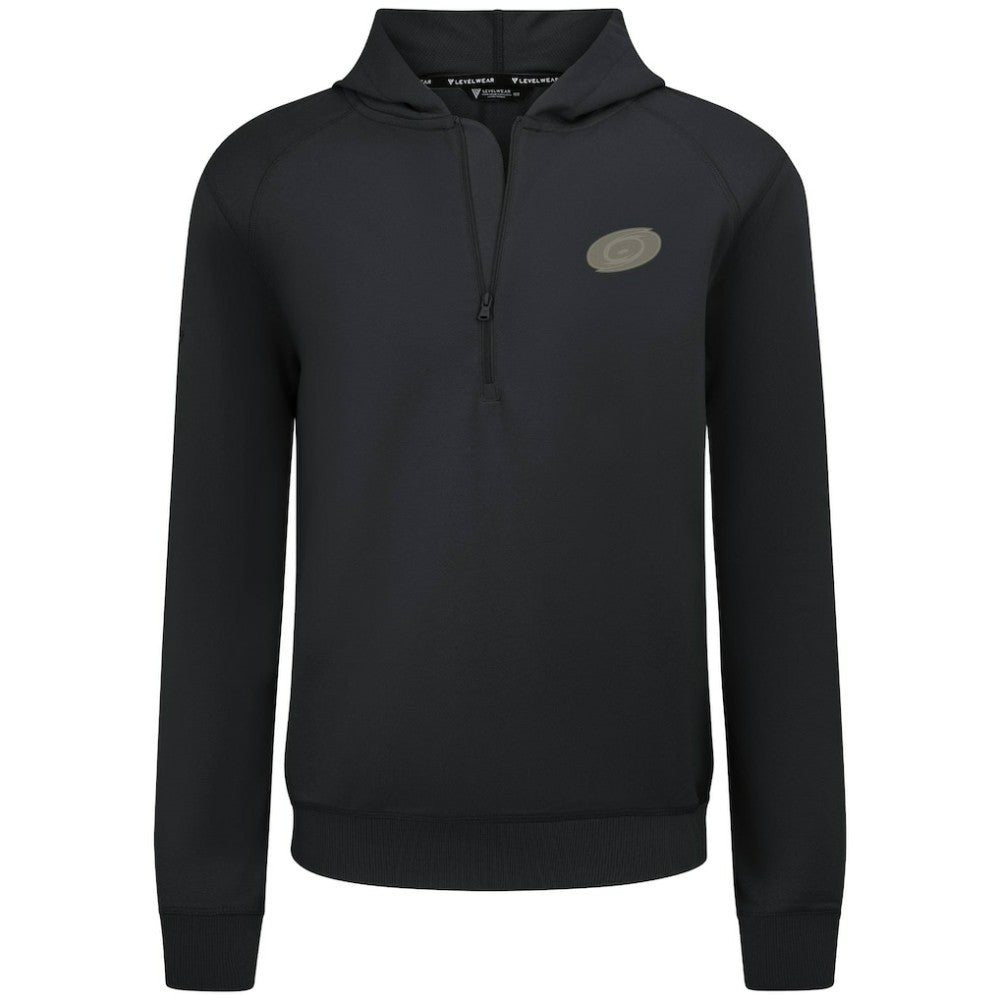 Carolina Hurricanes Levelwear Technic Quarter-Zip Pullover Hoodie -  NHL Hoodies