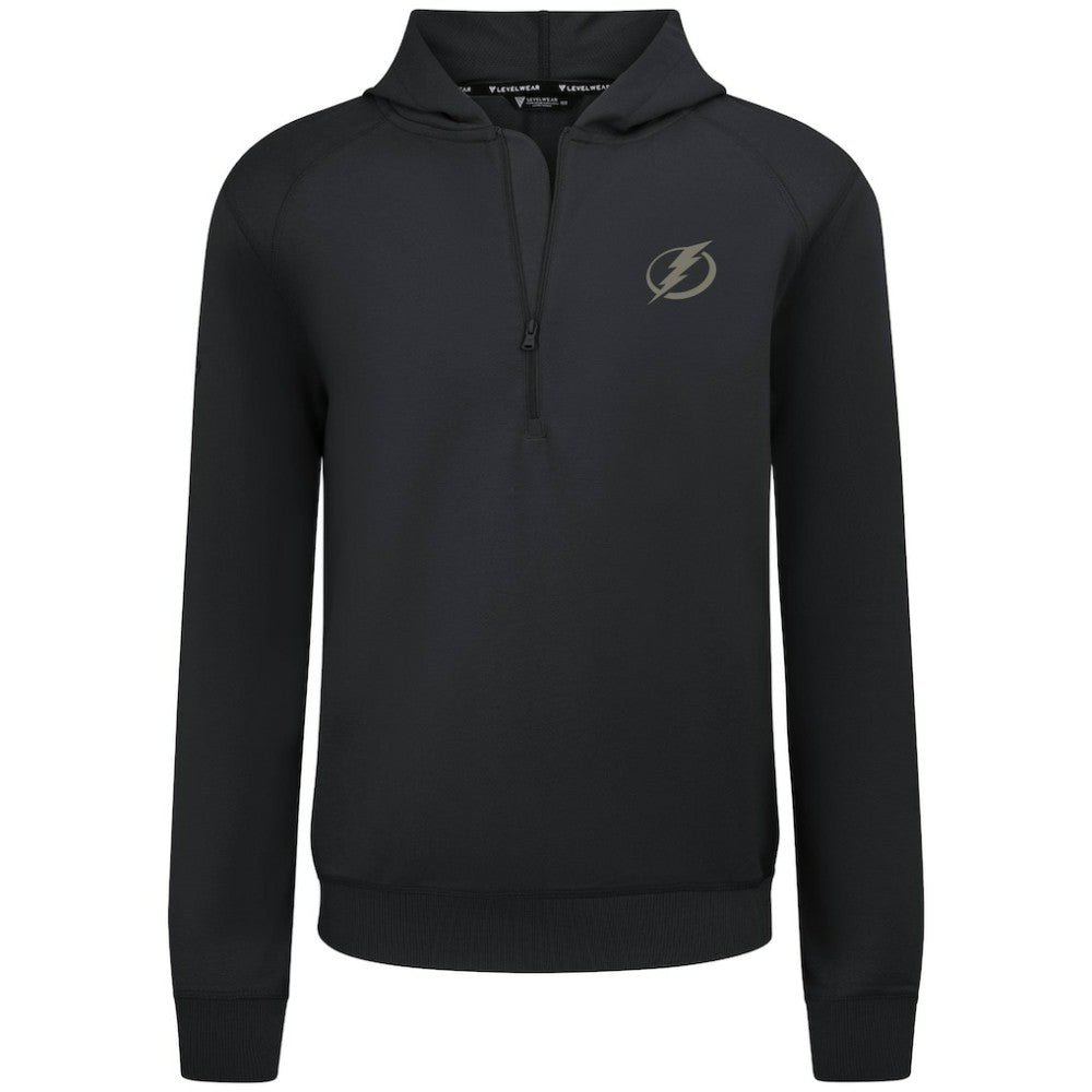 Tampa Bay Lightning Levelwear Technic Quarter-Zip Pullover Hoodie -  NHL Hoodies
